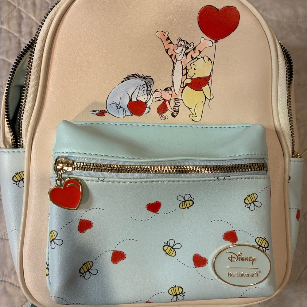 Disney Pastel Mini Backpack with Pooh and Friends